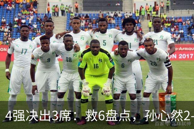 4强决出3席：救6盘点，孙心然2-0生涯首进4强，世界排名飙升103位